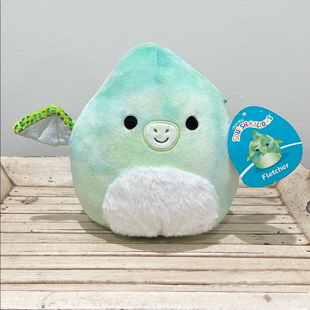 Squishmallows Fletcher Green Plush